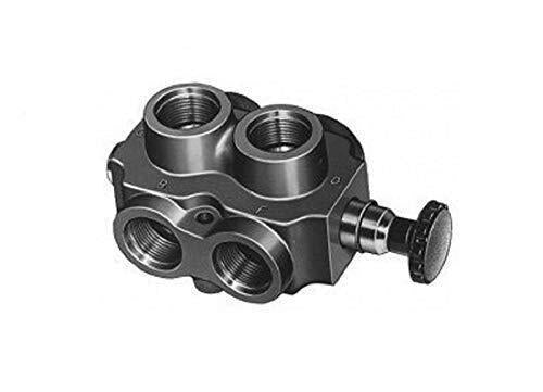 DURAFORCE Cross Selector Valve 6-Way 2-Position w/ 2500 PSI Operating Pressure SD4BALA6
