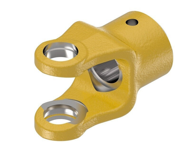 DURAFORCE Weasler 1" (25.4 MM) Round Bore w/ 1/4" Pin Hole Yoke 2100/100 Series 802-7108
