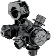 DURAFORCE 2 of 5-Outlet Quick Nozzle Body w/ Check Valve Fits 1" ID Pipe For Wet Booms