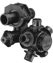 DURAFORCE 5 Outlet Quick Nozzle Body w/ Check Valve 3/4" ID Double Hose Shank For Dry Boom
