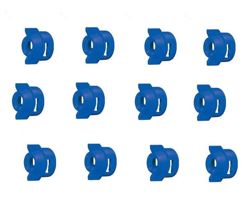 DURAFORCE Pack of 12 - Quick TeeJet Blue Nylon Cap For TK-V & TF-V Style Spray Tip