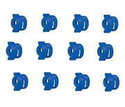 DURAFORCE Pack of 12 - Quick TeeJet Blue Nylon Cap For TK-V & TF-V Style Spray Tip