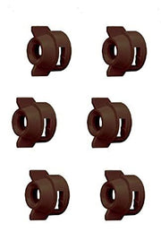 DURAFORCE Pack of 6 - Quick TeeJet Brown Nylon Cap For TK-V & TF-V Style Spray Tip
