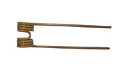 DURAFORCE 5 of Kuhn Hay Rake Tedder Tooth 12.875" Tines x 2.75" Coil x 3.625" Tine Gap
