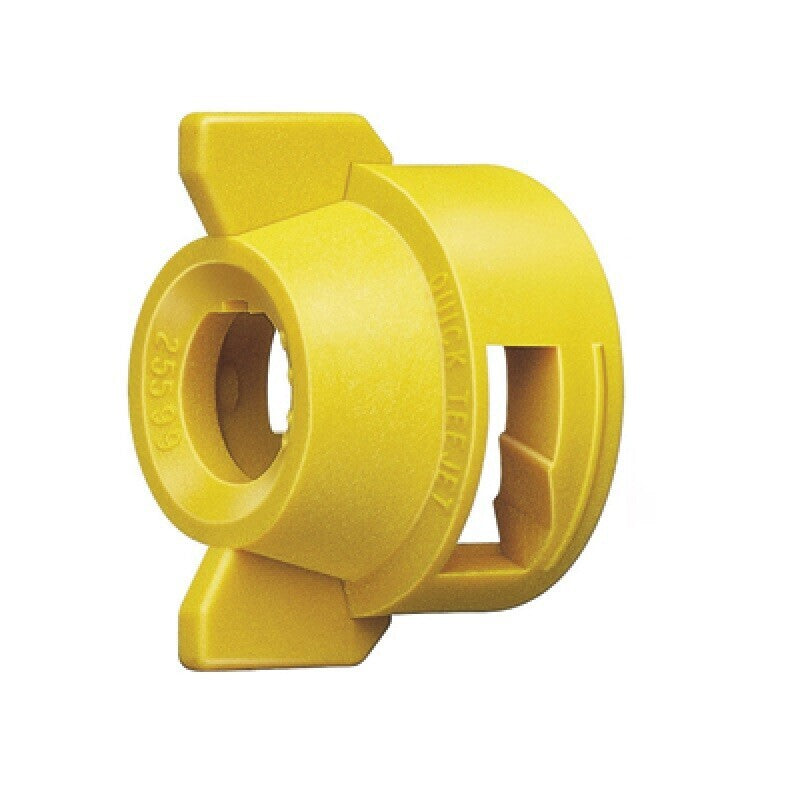 DURAFORCE Quick TeeJet Yellow Nylon Cap For TK-V & TF-V Style Spray Tip CP25599-6-NY