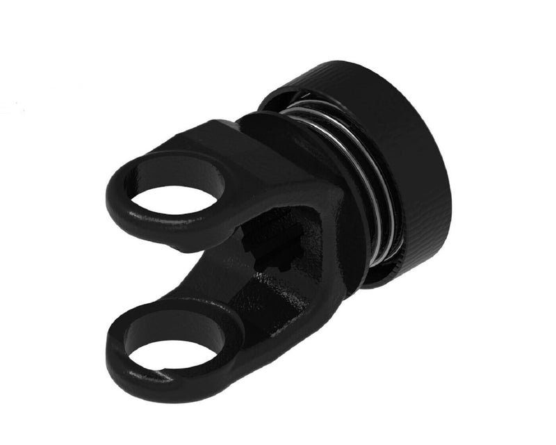 DURAFORCE Weasler 1" Bore x 10 Spline Spring Lock Lawn & Garden Yoke 6N Series 105-0610