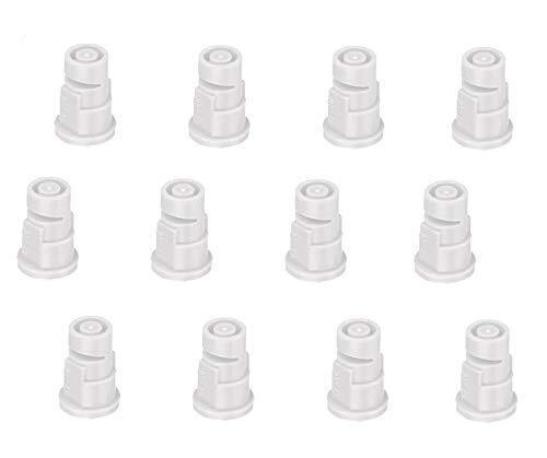 DURAFORCE Pack of 12 - TeeJet Polymer Wide Angle Spray Tips Rated 0.8 GPM @ 40 PSI TF-VP4