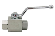 DURAFORCE Banjo 1/2" FTP High Pressure Ball Valve 7,00 PSI Zinc Plated Steel Body BV1/2FF