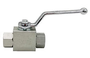 DURAFORCE Banjo 1/2" FTP High Pressure Ball Valve 7,00 PSI Zinc Plated Steel Body BV1/2FF