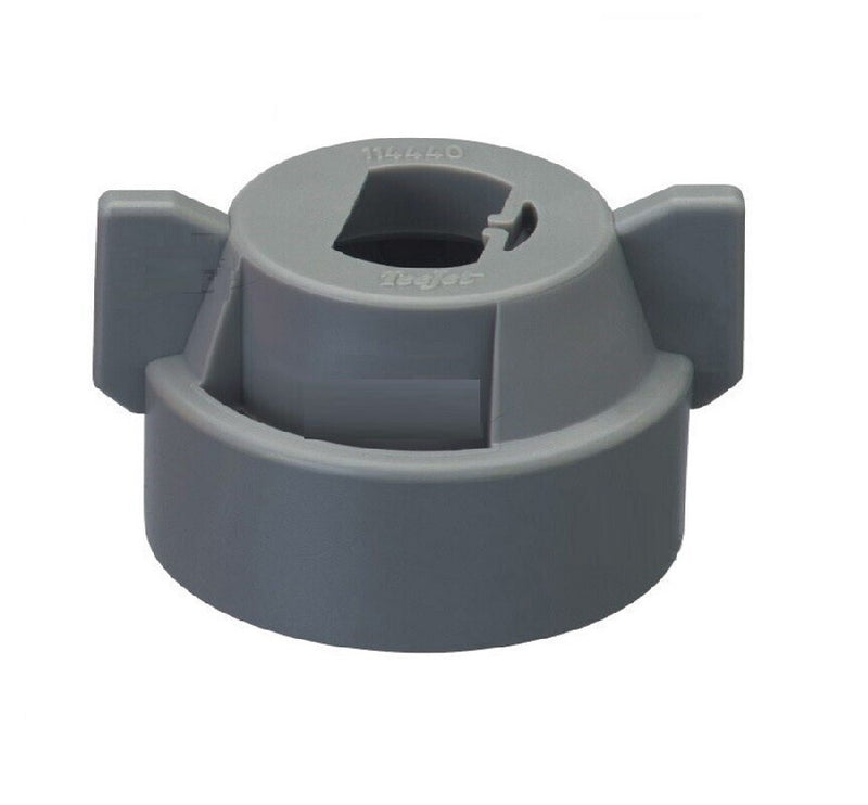 DURAFORCE Pack of 25 - Quick TeeJet Gray Nylon Cap For TP, XR, DG, OC, Turbo & AIXR Tips