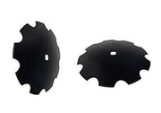 DURAFORCE 2 of 20" Notched Disc Harrow Blade 1-1/8" x 1-1/4" Dual Punched Square 9 Gauge