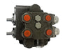 DURAFORCE Cross Hydraulic Double Spool 3-Position 4-Way Closed Center Control Valve USA