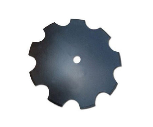 DURAFORCE 22" Notched Disc Harrow Blade 1-1/2" Round 6 Gauge 5 MM Thick N226112R
