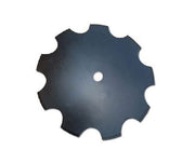 DURAFORCE 22" Notched Disc Harrow Blade 1-1/2" Round 6 Gauge 5 MM Thick N226112R