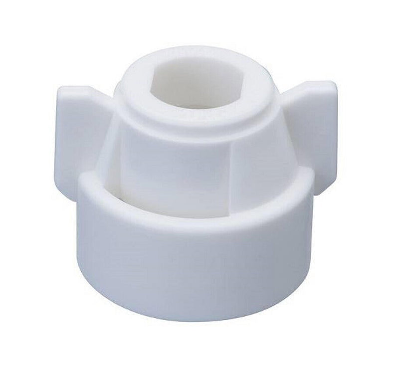 DURAFORCE Pack of 25 - Quick TeeJet White Nylon Cap For TJ60, AI, SJ3, DGTJ & More