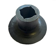 DURAFORCE Convex Spool 2-1/8" Long x 3-7/8" OD Replaces Forrest City Hipper w/ 1-1/8" Axle