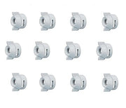 DURAFORCE Pack of 12 - Quick TeeJet White Nylon Cap For TK-V & TF-V Style Spray Tip