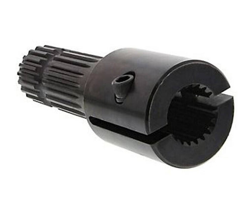 DURAFORCE PTO Adapter 1-3/8" 21 Spline Female x 1-3/4" 20 Spline Male - Extends PTO 4-1/2"