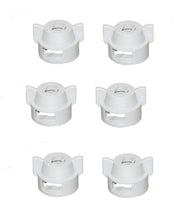 DURAFORCE Pack of 6 - Quick TeeJet White Nylon Cap For Flat, TP Standard & XR Style Tips