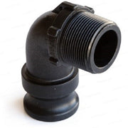 DURAFORCE 2 of 1-1/4" Banjo Poly Male Adapter 90° - 1-1/4" Male NPT USA MADE 150F90