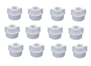 DURAFORCE Pack of 12 - Quick TeeJet White Nylon Cap For TJ60, AI, SJ3, DGTJ & More