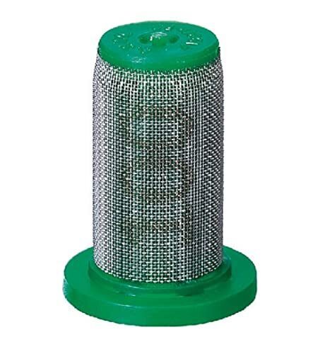 DURAFORCE 25 of Teejet Poly Check Valve Tip Strainer w/ SS 100 Mesh Screen Opens @ 10 PSI