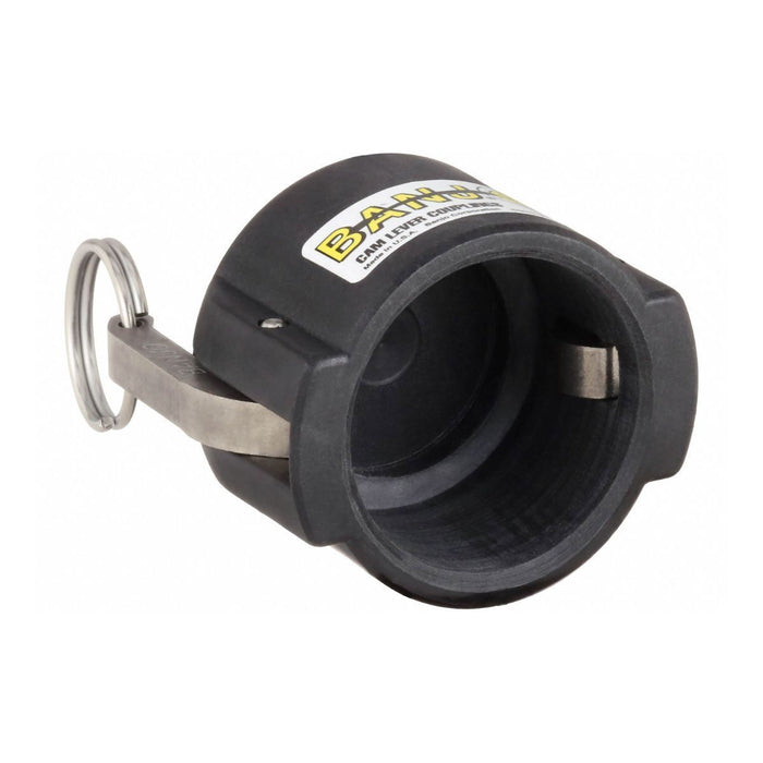 DURAFORCE 2 of 1-1/4" Banjo Poly Cam Lever Coupler Cap for 1-1/4" Male Adapter USA MADE