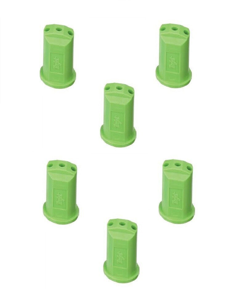 DURAFORCE Pack of 6 - TeeJet Stream-Jet SJ-3 3-Stream Outlet Spray Tip 1.5 GPM @ 40 PSI