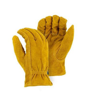 DURAFORCE Pair of Extra Large Majestic Lined Cowhide Drivers Gloves 1513T XL