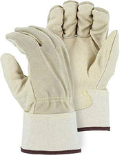 DURAFORCE Pair of Large Majestic Fleece Lined Pigskin Leather Palm Premium Gloves 1612