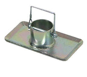 DURAFORCE Trailer Jack Foot w/ 2" Opening & 9/16" Pin Hole TJ-06-03