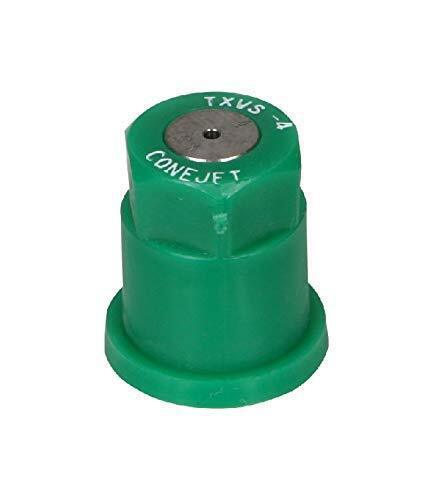 DURAFORCE TeeJet ConeJet Hollow Cone Spray Tip 0.067 GPM @ 40 PSI Visiflo Green TX-VS4