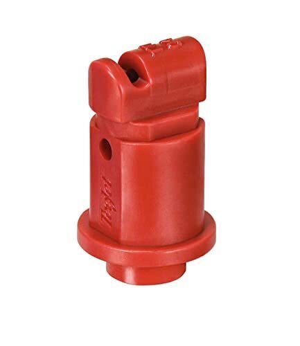 DURAFORCE TeeJet Induction Flat Spray Tip Red 110° Polymer Visiflo TTI11004-VP