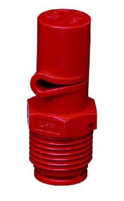 DURAFORCE XP Boomjet 1/2" MPT Polymer Spray Nozzle Left-Hand 20-60 PSI 1/2XP40L-VP