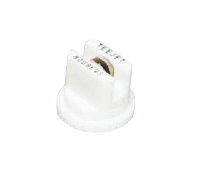DURAFORCE TeeJet Even Flat Spray Tip White 80° Polymer w/ SS Insert 0.80 GPM @ 40 PSI