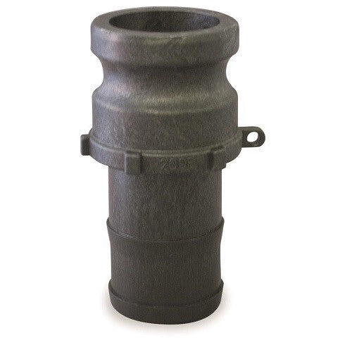 DURAFORCE 1-1/4" Banjo Poly Male Adapter - 1-1/4" Hose Shank USA MADE 150E