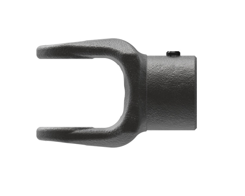 DURAFORCE Weasler 1-1/4" Round Bore 1/4" Keyway & Set Screw Implement Yoke 12N Series