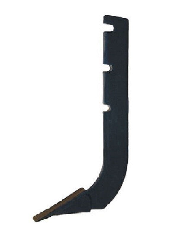 DURAFORCE 18" Long x 2.50" Wide x 3/4" Thick Box Blade Shanks & Point w/ 3 Half Slots