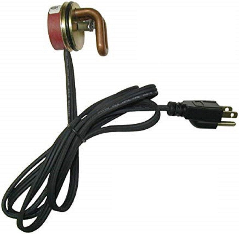 DURAFORCE Kat's Frost Plug Engine Heater - 1-59/64" NPT (49 MM) 750 Watts w/ 120 Volt Cord