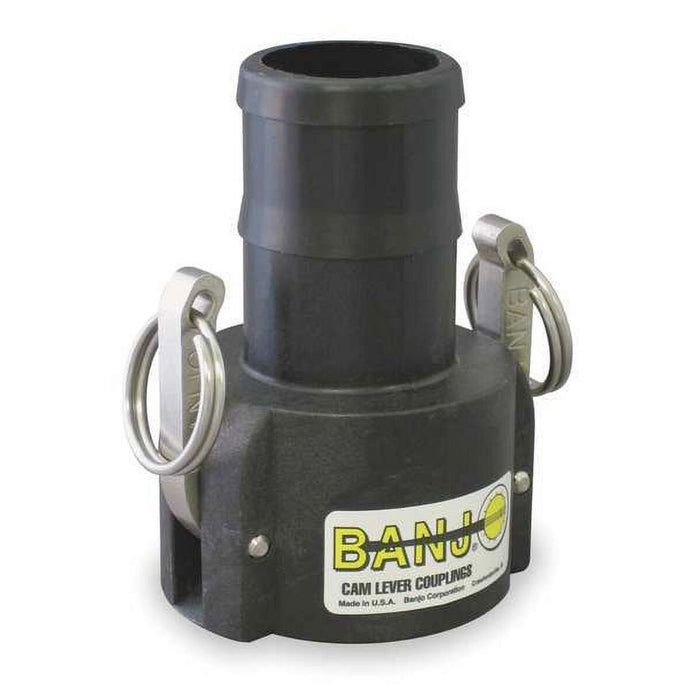 DURAFORCE 2" Banjo Poly Cam Lever Female Coupler - Hose Shank USA MADE 200C