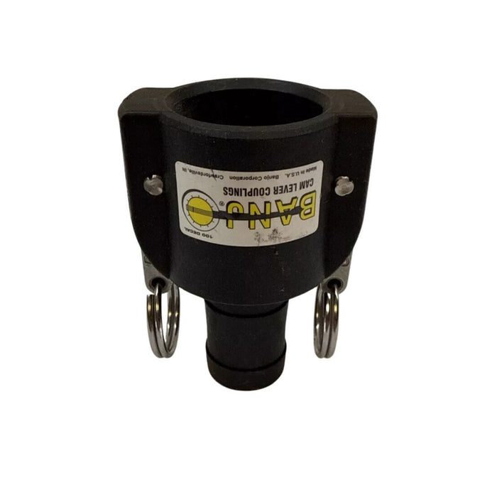 DURAFORCE 2 of 1" Banjo Poly Cam Lever Female Coupler - 1" Hose Shank USA MADE 100C