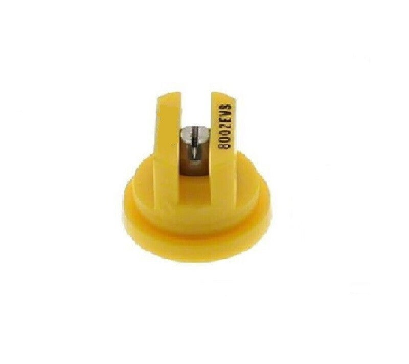 DURAFORCE TeeJet Even Flat Spray Tip Yellow 80° Polymer w/ SS Insert 0.20 GPM @ 40 PSI
