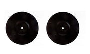 DURAFORCE 2 of 22" Smooth Disc Harrow Blades 1-1/8" Square Flat Center 6 Gauge 5 MM Thick