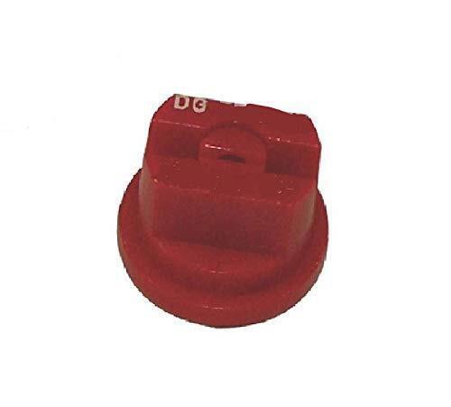 DURAFORCE TeeJet Drift Guard Flat Spray Tip Red 110° Polymer Visiflo DG11004-VP