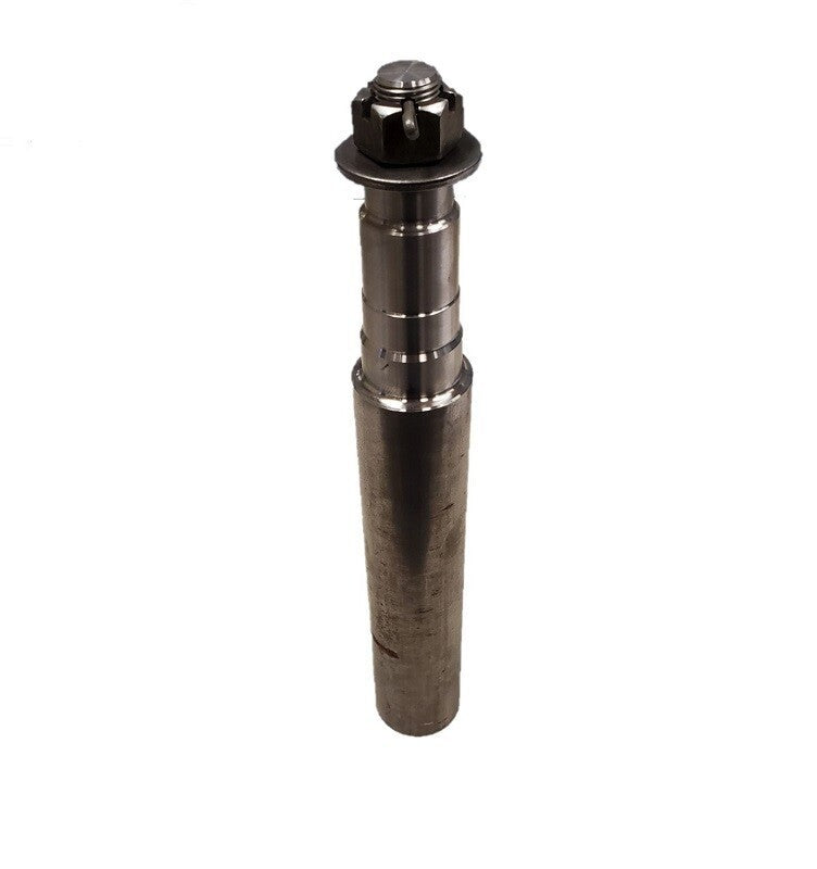 DURAFORCE Heavy Duty Spindle 14" OAL x 2" w/ Washer, Nut & Pin Fits Hub 280722