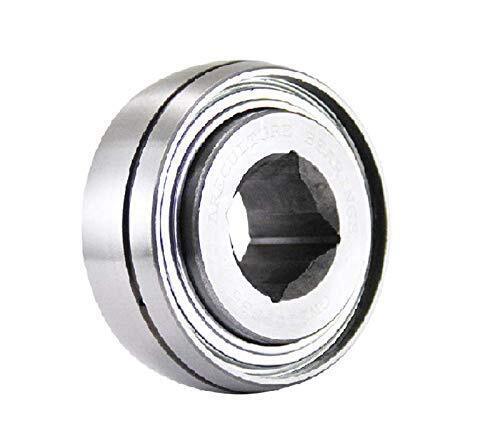DURAFORCE Disc Harrow Bearing 1.5" Square Bore w/ 100 MM Flat Outer Diameter Greasable