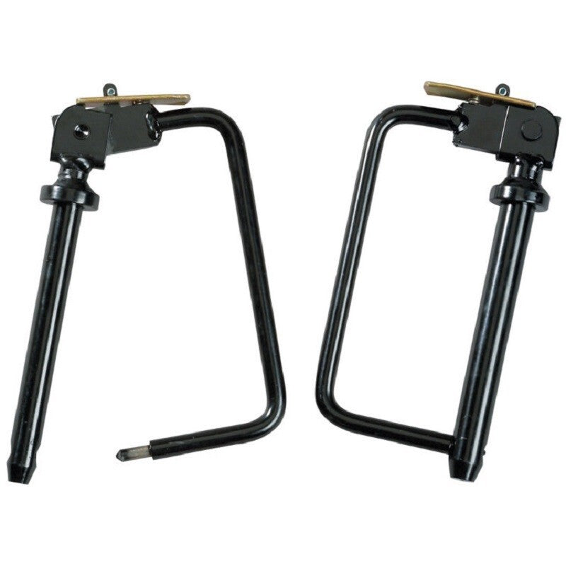 DURAFORCE Lock-ease Hitch Pin 1-1/8" x 7" HD Heat Treated w/ Locking Handle USA 80190