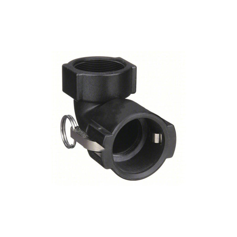 DURAFORCE 2" Banjo Poly Cam Lever Female Coupler 90 Degree - 2" Female NPT USA MADE 200D90