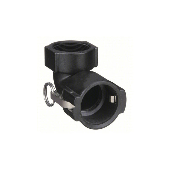 DURAFORCE 2" Banjo Poly Cam Lever Female Coupler 90 Degree - 2" Female NPT USA MADE 200D90