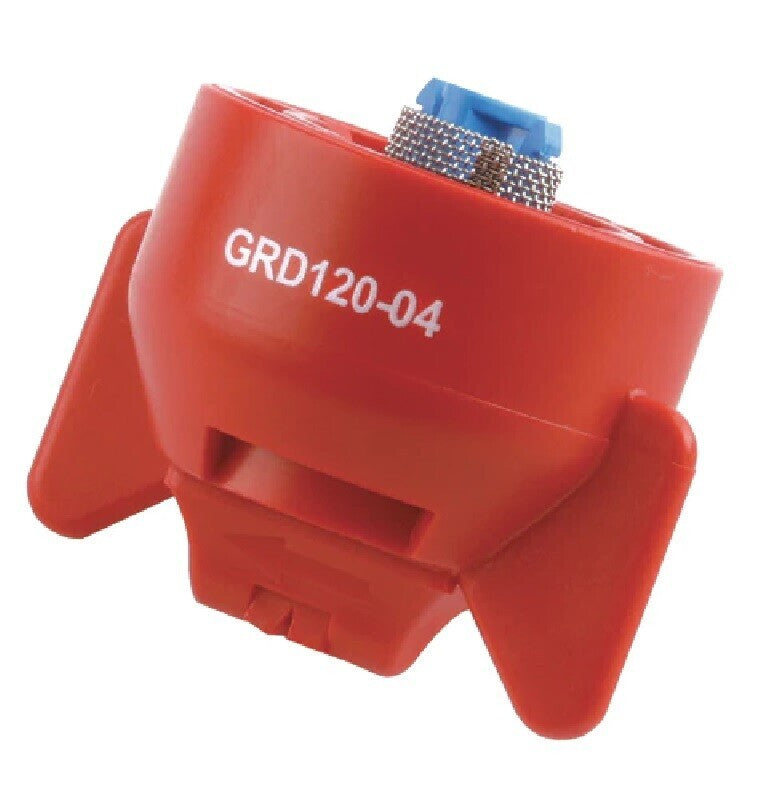 DURAFORCE Hypro Guardian Red Polymer Spray Tip 120° Rated @ 0.40 GPM 40 PSI GRD120-04